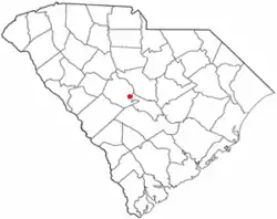 Location of Gaston, South Carolina