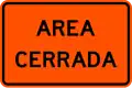 IE-3-1 Area closed