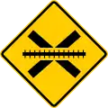 P-8-1 Level crossing without barriers