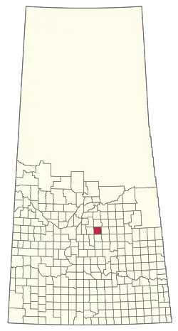 Location of the RM of Humboldt No. 370 in Saskatchewan