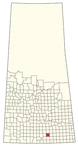 Location of the RM of Norton No. 69 in Saskatchewan