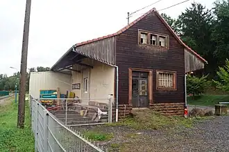 Halle à marchandises.