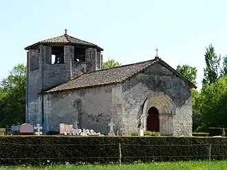 The church in Saint-Martin-l'Astier