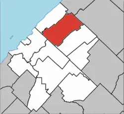 Location within Les Basques RCM