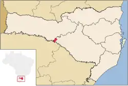Location of Zortéa