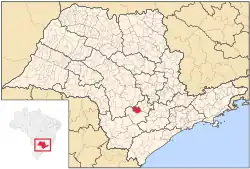 Location in São Paulo state