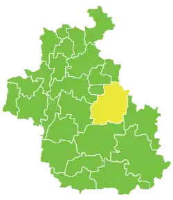 Location in Idlib Governorate