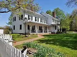 The c. 1790 Schenck Farmstead - the West Windsor History Museum.