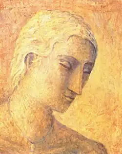 Schwedin, 40 cm x 50 cm, Öl auf Leinwand, 1988