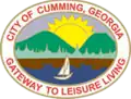 Official seal of Cumming, Georgia