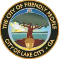 Official seal of Lake City, Georgia
