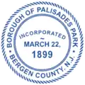 Official seal of Palisades Park, New Jersey
