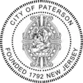 Official seal of Paterson, New Jersey