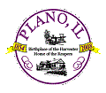 Official seal of Plano, Illinois