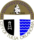 Seal of the City of Tulsa (1973–2008)