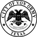 Official seal of Von Ormy, Texas