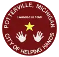 Official seal of Potterville, Michigan