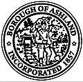 Official seal of Ashland, Pennsylvania