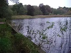 Selbrigg pond, part of the watercourse of the Glaven