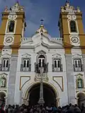 The local Senhora d'Aires Church in Viana do Alentejo