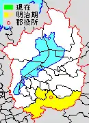 Kōka District within Omi Province