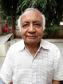 Panchal at his home in Vadodara, December 2017