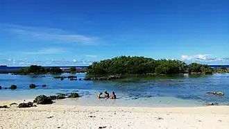 Doot Beach (also known as "Secret Beach") in Dapa