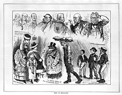 'Snow in Melbourne', published in Australasian Sketcher on 12 August 1882.