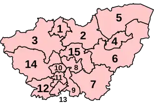 Parliamentary constituencies in South Yorkshire