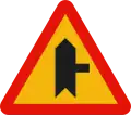 TP-1a Intersection with priority on the road on the right