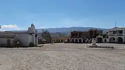 Spanish pueblo in Texas Hollywood