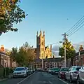 The church as seen from Geraldine Street