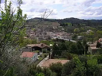 A general view of Saint-Hilaire