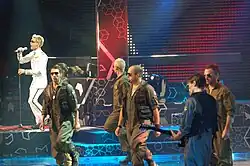 Star Pilots performing at Melodifestivalen 2009