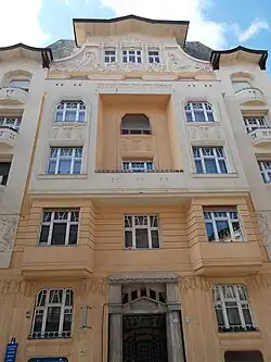 Steinhardt house, built in 1907 by architect Gyula Fodor  in Erzsébetváros, Budapest