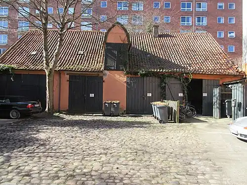 Former stable in the second courtyard