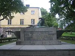 Tomb of Field Marshal Augustin Ehrensvärd's grave at Suomenlinna, 1805