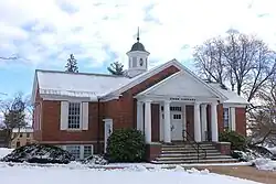 Paul R. Swan Library, Becker College, Leicester, Massachusetts, 1963.