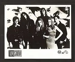 the TAMI Show members posing in 1991