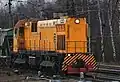TEM7 (1976-current) -shunting locomotive with electric transmission changeable, DC, with the axial formula +20-20 20 20. The most powerful locomotive shunter, operates on the railways post-Soviet countries