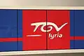 First TGV Lyria logo