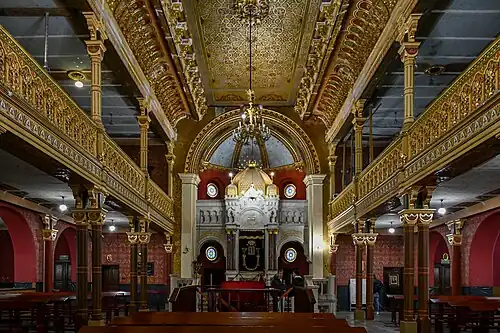 Interior of Tempel Synagogue