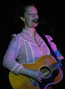 Tessa Rain performing at The Ruby Lounge, Wellington (2010)