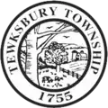 Official seal of Tewksbury Township, New Jersey
