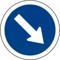 Keep right