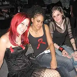 (l-r) Molly Lorenne, Cherisse Osei, Toy Valentine