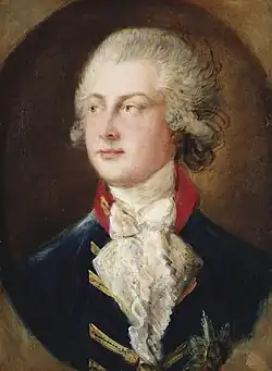 Portrait of George, Prince of Wales by Thomas Gainsborough