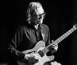 Tom Hasslan performing in 2019