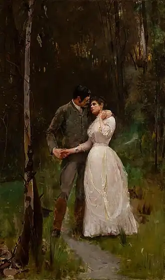 Tom Roberts, Reconciliation, 1887