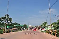 View of Tomé-Açu in the local bridge.